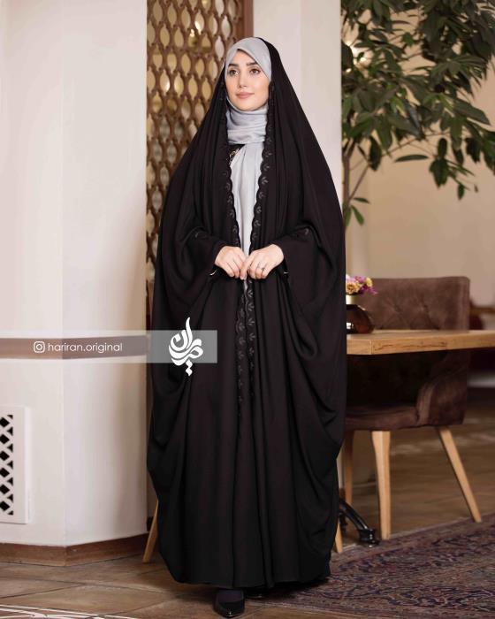 مدل-چادر-عربی-جده-|-با-قیمت-مناسب-و-دوخت-زیبا-در-حراجی-حریران-از-طراحی-پارچه-تا-لباس