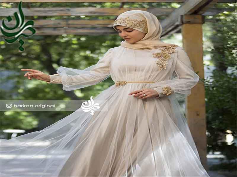 خرید لباس مجلسی با حجاب | تا 50 % تخفیف در حراجی حریران از طراحی پارچه تا لباس