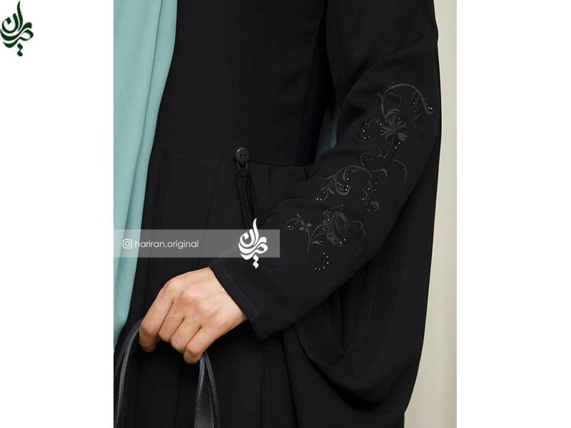 مدل چادر عربی نگین‌ دار | با قیمت مناسب و دوخت زیبا  در حراجی حریران از طراحی پارچه تا لباس
