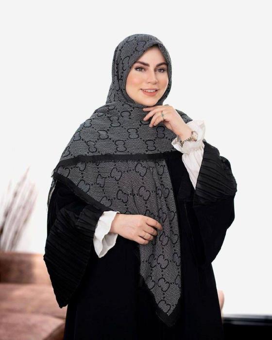 روسری سیا اسکارف گوچی