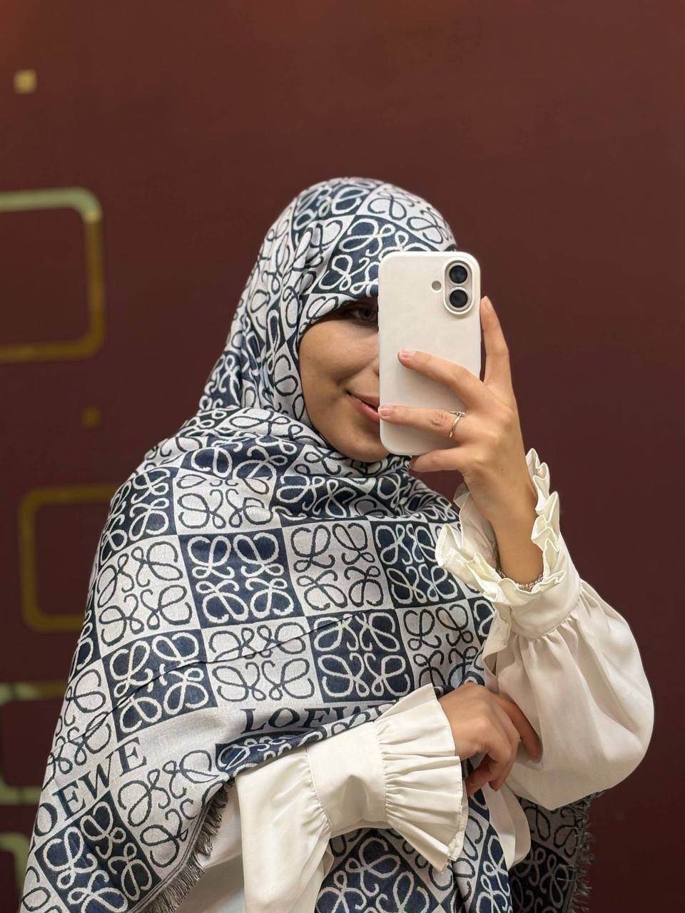 روسری کشمیر پاییزه