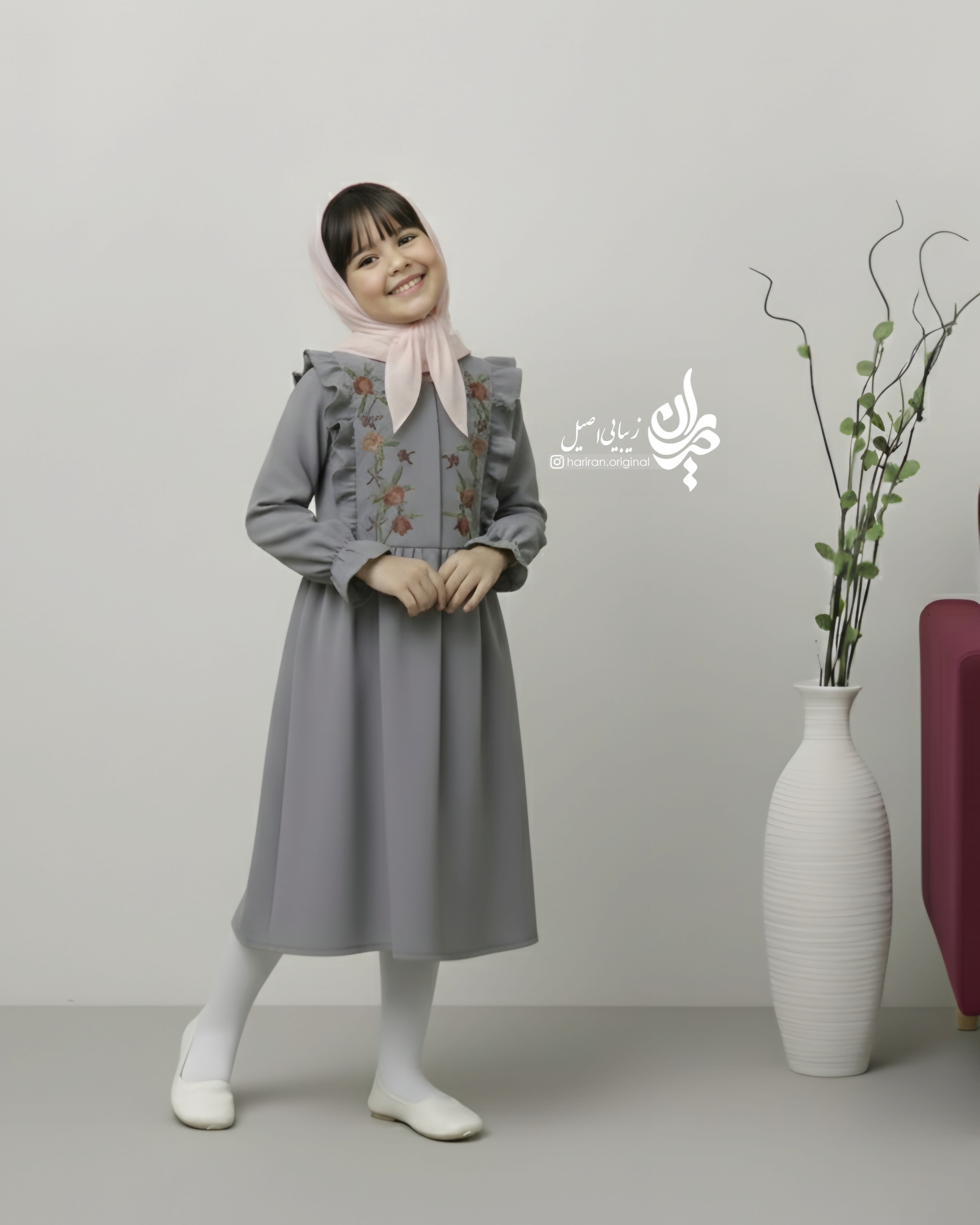 پیراهن شکوفه نوجوان