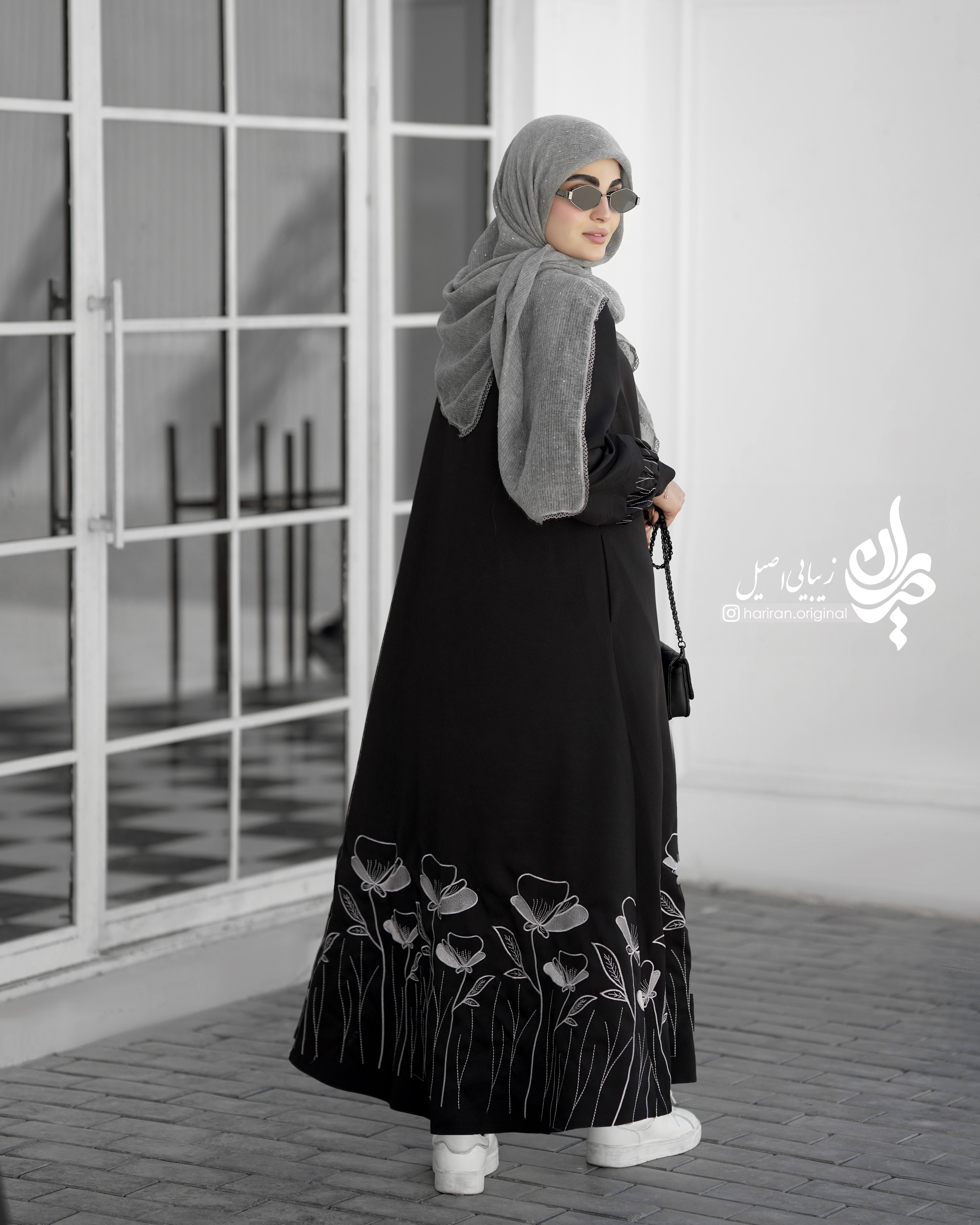 مانتو چند شاخه گل