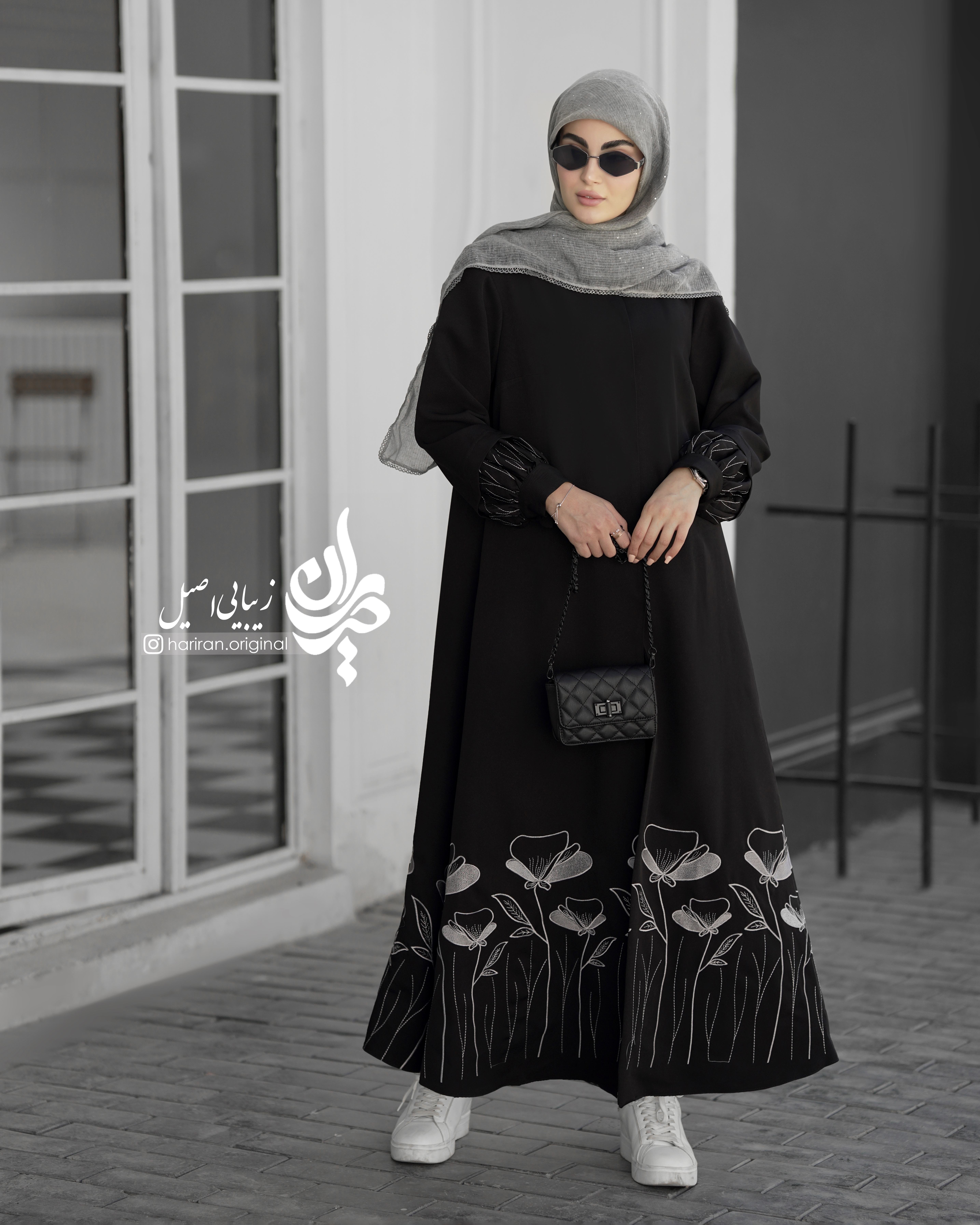 مانتو چند شاخه گل