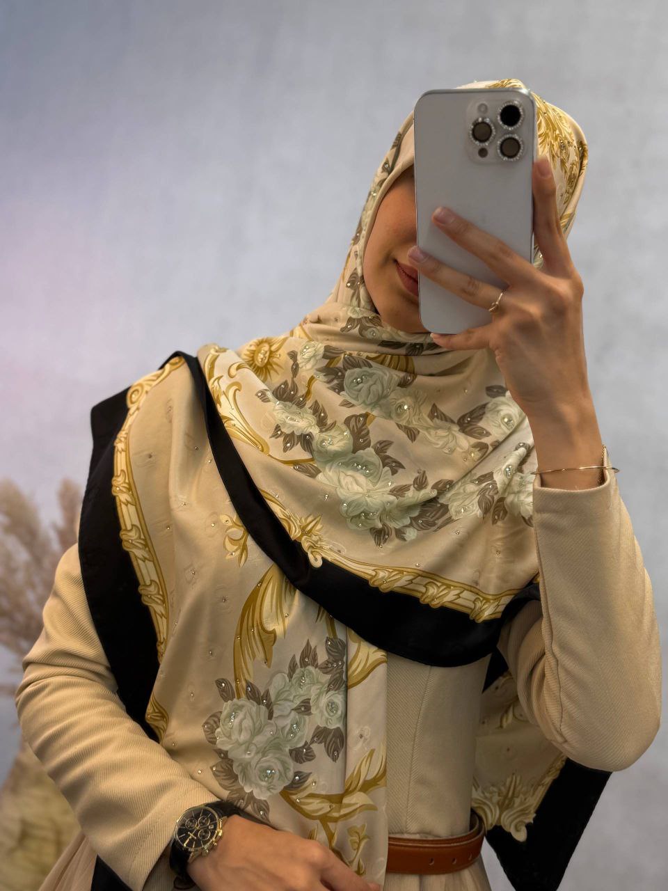 روسری vip طرح دو