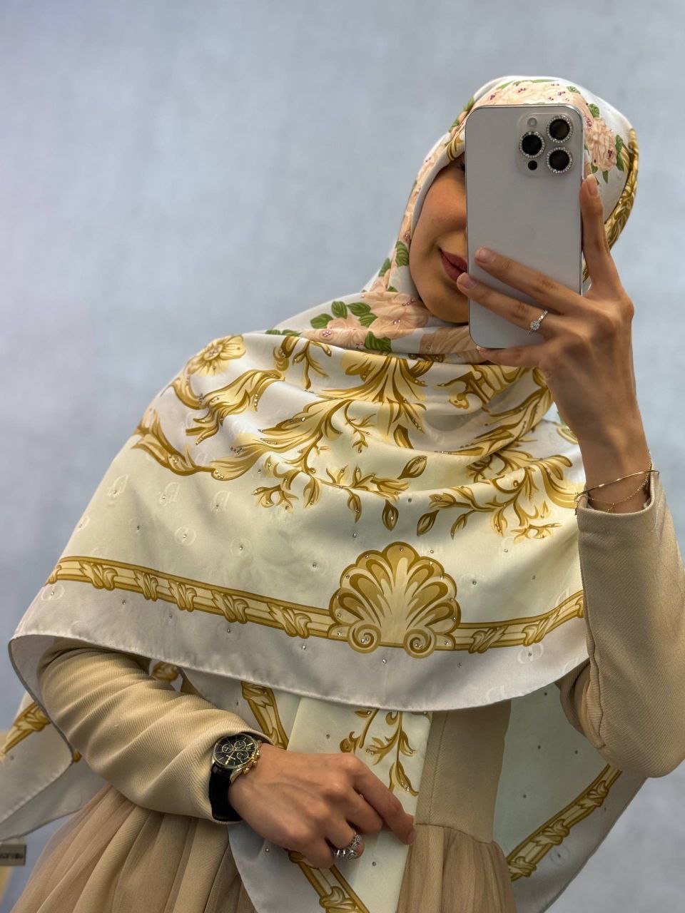 روسری vip طرح دو