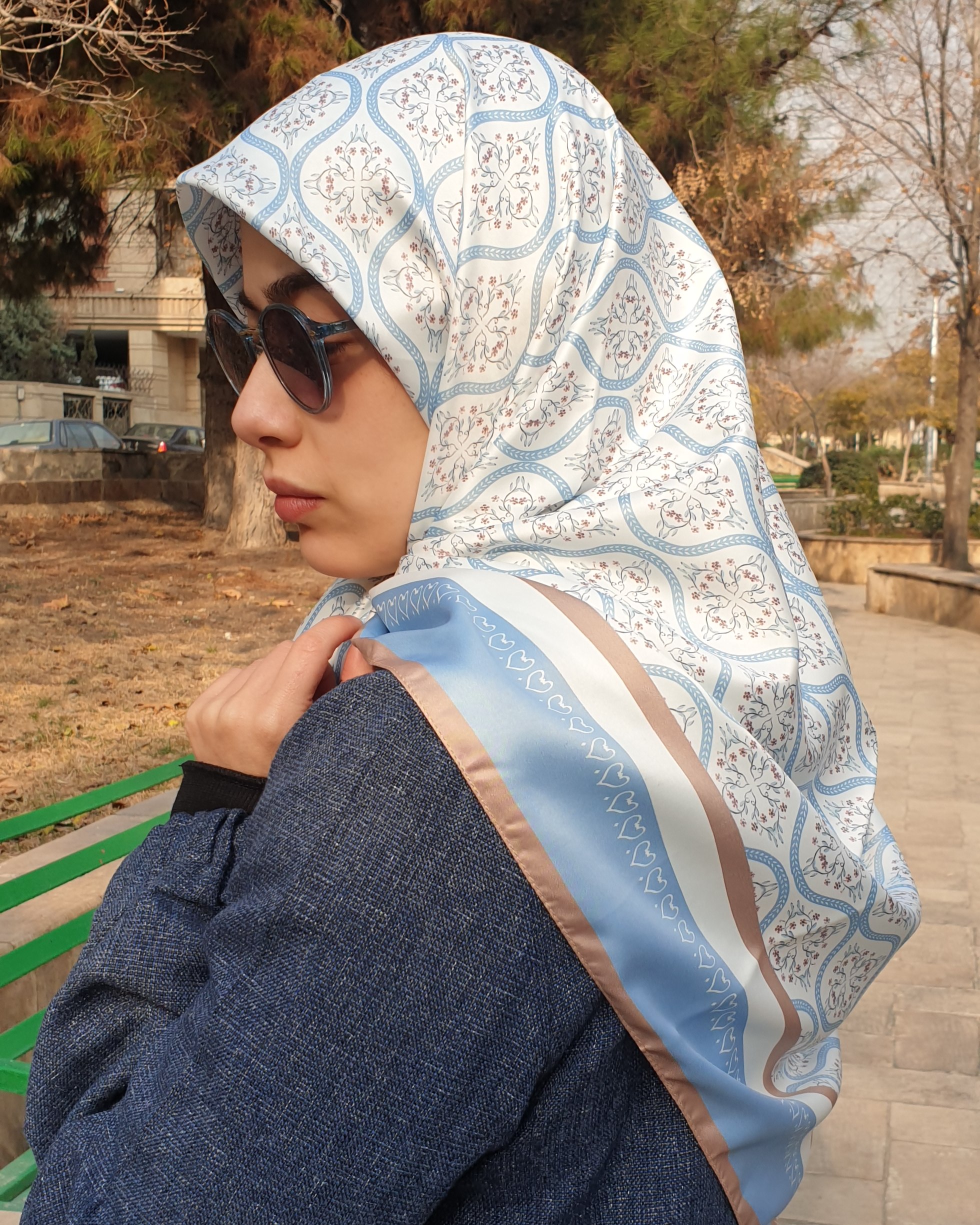 روسری آسمان