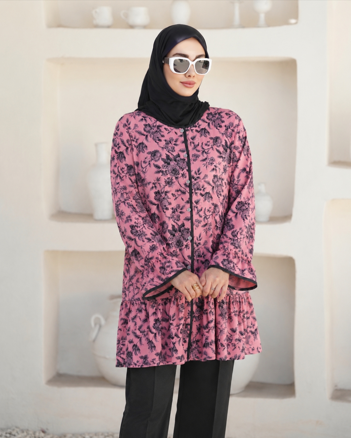 تونیک مانتویی عاطفه