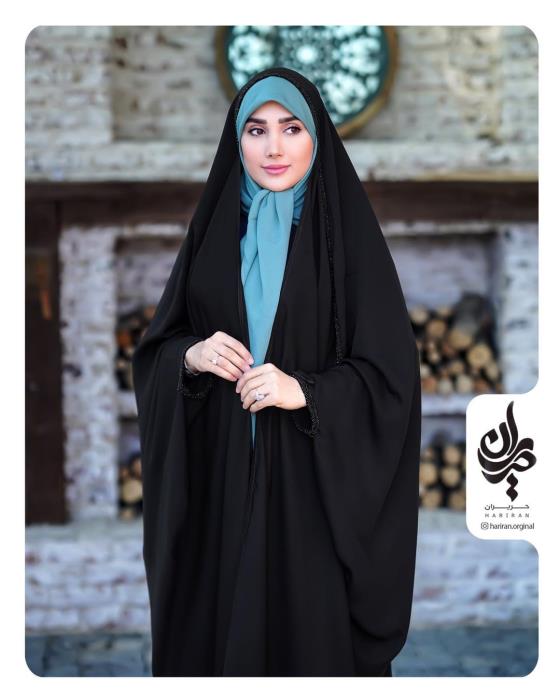 مدل-چادر-عربی-آستین-دار-|-با-قیمت-مناسب-و-دوخت-زیبا-در-حراجی-حریران-از-طراحی-پارچه-تا-لباس
